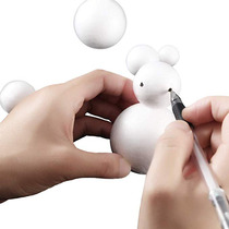 Solid foam ball Styrofoam round ball Round wedding foam model kindergarten handmade diy flower arrangement large ball
