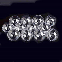 Plastic round ball Transparent hollow ball Holiday hanging ball Christmas ball Happy candy box Handmade diy eternal flower Macaron ball