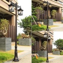 Ultra - bright LED garden lamp outdoor waterproof villa courtyard lamp new rural outdoor Ultra - light