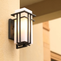 Modern Outdoor Wall Lamp Waterproof Outdoor Industrial Wind Corridor Aisle Garden Light Retro Courtyard Villa Gate Wall Lamp