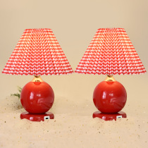 Wedding lamp long light wedding lamp wedding lamp wedding room bedside lamp bedroom bride lamp dowry lamp a pair of red lamp