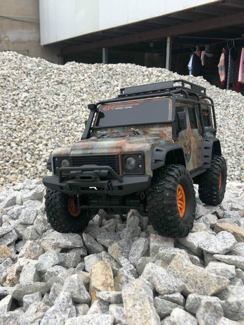 煌博rc路虎卫士四驱攀爬车