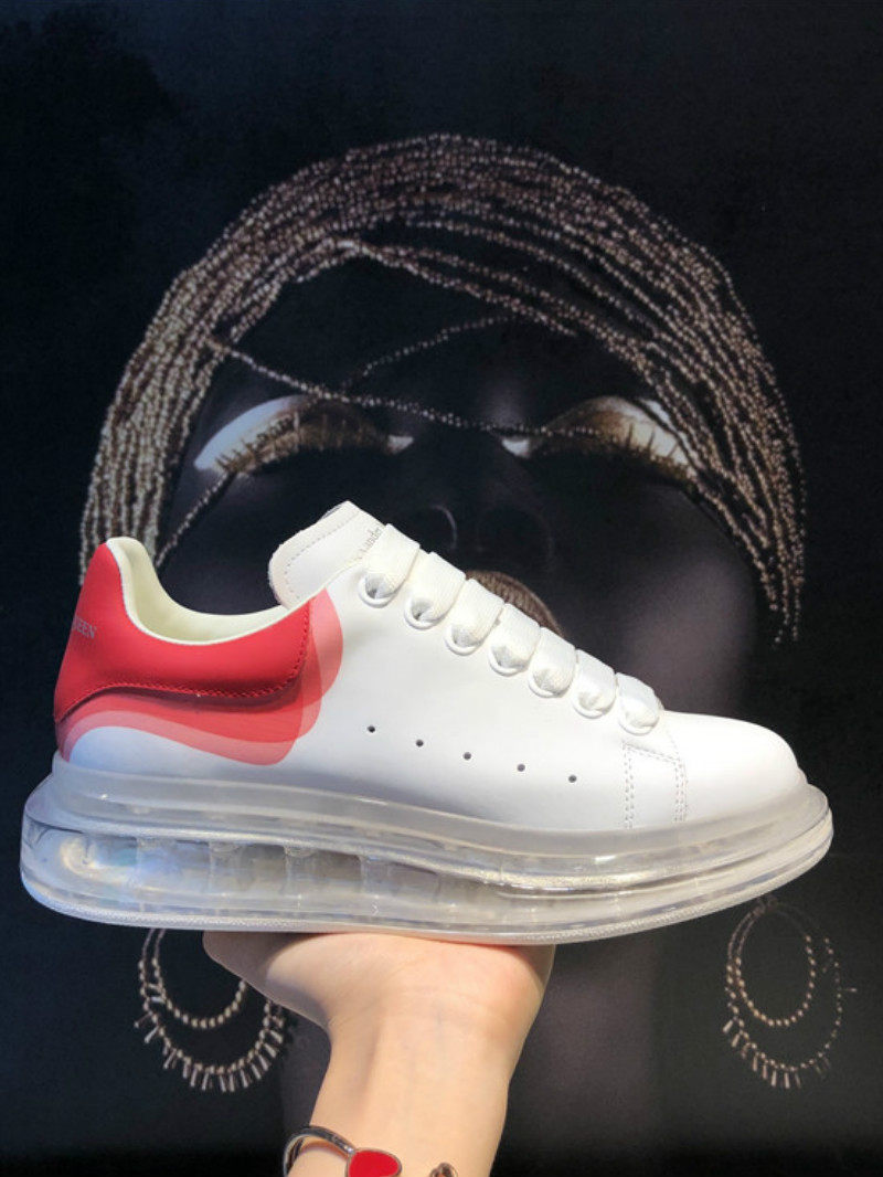 mcq亚历山大麦昆透明鞋底女鞋