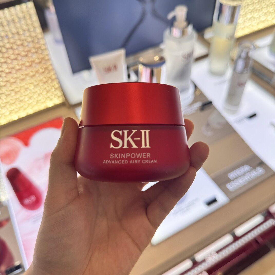 免税店sk ii新款大红瓶面霜 滋润型清爽型 80g100g小红瓶