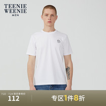 TeenieWeenie Bear Mens short sleeve simple casual breathable comfortable crew neck T-shirt summer mens top