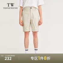 TeenieWeenie bear mens clothing 2021 summer new tooling pocket five-point pants casual shorts tide