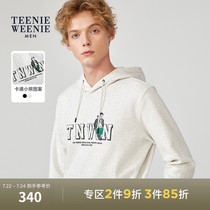 TeenieWeenie bear mens autumn and winter models with casual hooded sweater Korean version loose fashion top Xinjiang cotton