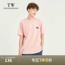 TeenieWeenie bear mens clothing 2021 summer new fashion casual simple round neck short-sleeved T-shirt tide