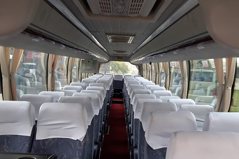 上海至普陀山朱家尖码头往返直通车可选普通豪华大巴