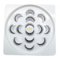 Eye Jie hair false eyelashes natural simulation Net red short super natural thick female sticky eyebrows waterproof and durable