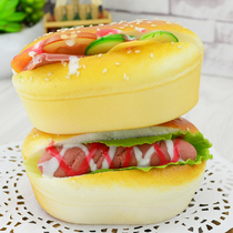 Simulation Hamburg Bag Toys Kenderki Food Model Photography Furnishing Decoration Props Hot Dog Bread Sandwiches