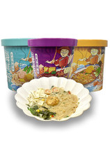 Yanting fisherman convenient vermicelli instant food no boiled flower powder seafood Cup Net red Chongqing hot sour powder whole box 6 barrels