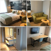 Hotel paint furniture upgrade Standard room Full set of customized rooms Apartment bed and breakfast Single double bed TV cabinet