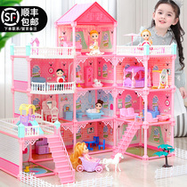 Building Blocks Assembly Girl Series Puzzle Girl Toys 3 Year Old Princess Castle House 5 Baby Intellect Intellectual