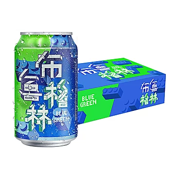 雪花啤酒布鲁格林8度330ML*24听[10元优惠券]-寻折猪