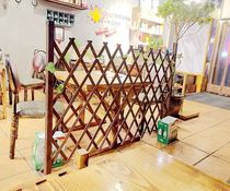 Grid courtyard flower frame wall decoration anticorrosive wood fence climbing rattan frame fence fence outdoor plant fence balcony