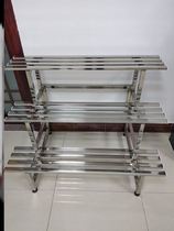 Flower shelf Multi-meat shelving Balcony Green flower Flowerpots Outdoor Patio Iron Art Ladder Stainless Steel Flower Racks Outdoor