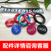 Please contact customer service for locker accessories