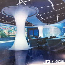 Jiugang GRG heterosexual space Studio theater Shopping mall display exhibition museum KTV modeling factory customization