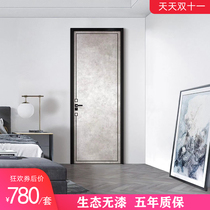 20 years factory room inner door eco door no lacquered door Lacquered Door Customised Door Invisible Door Silent Environmental Protection Door