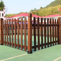 Outdoor anti-corrosion wooden fence fence fence fence wall