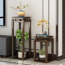 Flower frame balcony transform flower pot fitting garden atmosphere high - grade floor multi - meat window counter 2021 new Chinese style