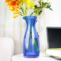 Vase fitting in a living room vase glass vase in high-end creative bamboo horse drunk minimal water and width light luxury