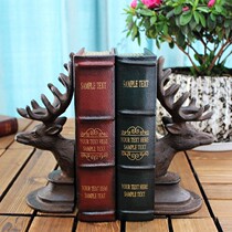 Retro Cast Iron Craft Bookblock Book of Atmospheric High-end Studio Decoration Desktop Decoration Book
