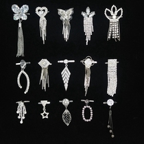 Boots decoration accessories decoration side modification shoes repair drill metal buckle leather shoes buckle shoes tassel accessories pendant