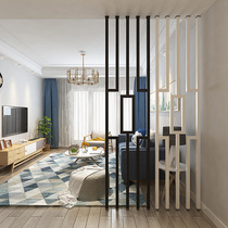 Modern simple screen partition Small household type household living room bedroom partition wall Folding mobile rental partition artifact