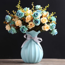 Wedding vase ornaments A pair of flowers A pair of dowry vases A pair of flower dressers Decorative small pendulum pollen color vase pendulum