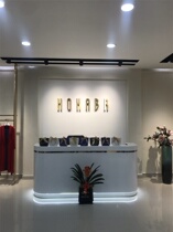 Company cashier Beauty salon imitation marble supermarket counter table paint front desk Clothing store reception desk Hotel