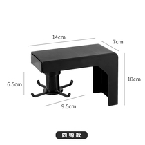 Shelf for stir-frying spatula spatula adhesive hook spoon kitchen storage non-perforated rotating rack holder can be used for kitchen utensils