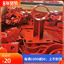 Pipe support hanger pipe clamp fixing bracket seat concrete 125 pipe bracket pump pipe bracket pump pipe clamp 8