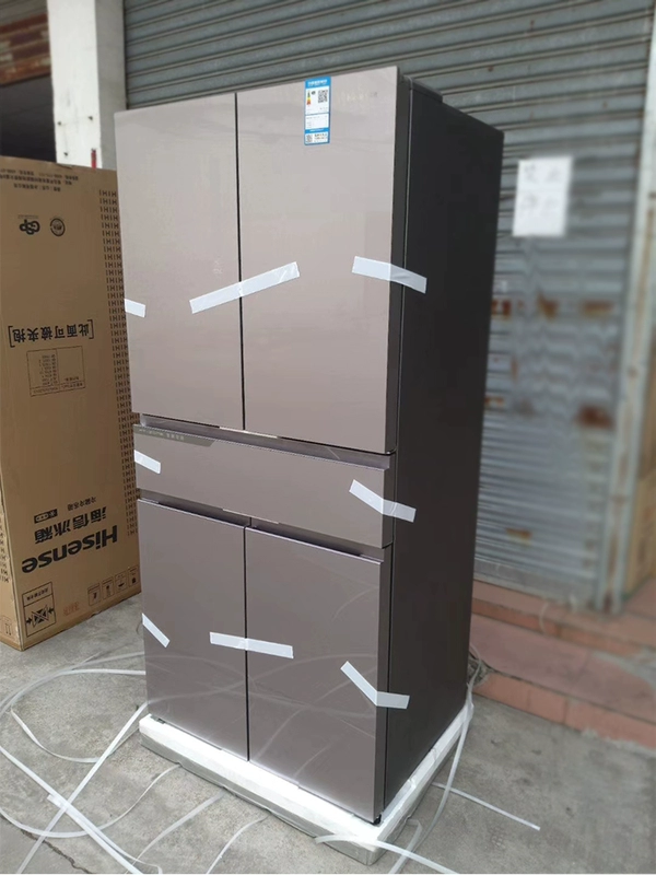 Hisense / Hisense BCD-517WTDGVBPI biến tần gia dụng tủ lạnh nhiều cửa không đóng băng 99 new - Tủ lạnh