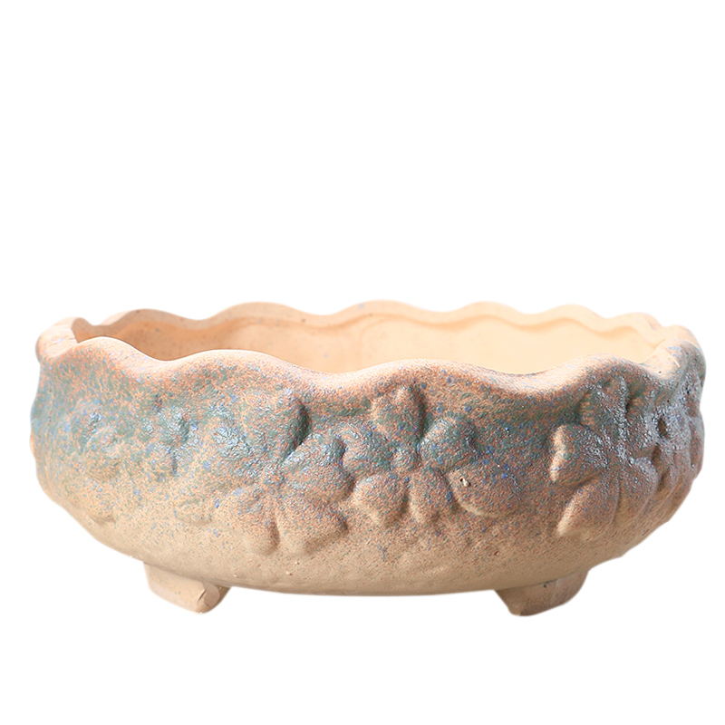 Large caliber meaty plant platter combination of creative move coarse pottery flowerpot more meat ceramic dedicated special offer a clearance