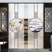 Light transmission opaque Methodist windows Glass stickers Raw Room Anti-Walk Light Bathrooms Anti-Peep Light Shading Windows Floral Paper Film