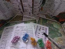 TRPG DND Dungeons and Dragons 5E novice starter bag set