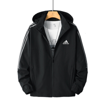 Jacket Mans Lianhood Three Leveraged Spring Autumn Season Trendsetters TREND RUFFES Sports Jacket Windsuit Jacket Running Sportswear