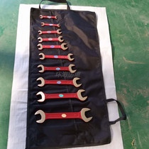 Ring Sea Explosion-proof Entity Production Explosion-proof Double Head dull wrench suit Double head opening wrench 9 pieces 11 pieces 13 pieces