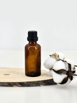 Brown drip stopper essential oil bottle dark separate bottle screw cap screw cap empty bottle big head cap high grade essence drip bottle blending
