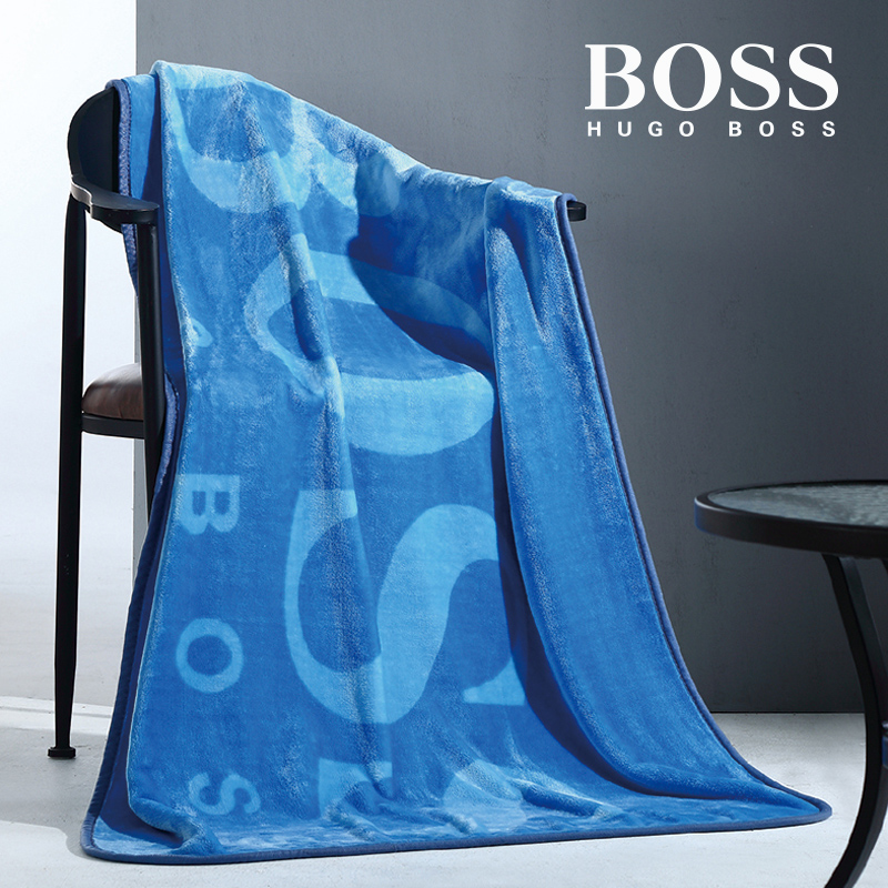 BOSS Hugo Boss 雨果·博斯 丝绒毯 100*140cm 天猫优惠券折后￥97.9包邮（￥99.9-2）3色可选