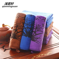High-end tea towel triple absorbent thickened tea towel cloth Zen Chinese style simple tea ceremony Kung Fu tea rag tea cloth