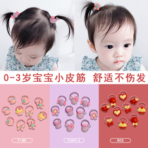 0-3 years old baby rubber band high elasticity does not hurt hair girl hair accessories small kindergarten hair rope tie Hairband female