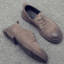 Martin boots Mens shoes Inn Wind 2022 New spring currents Low Gang 100 lap Fashion retro Leather Tooling Shoes Man