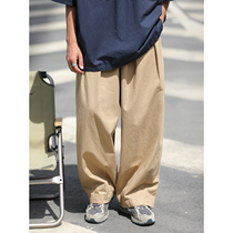OFFBORD Day Department Loose Card Its Color Casual Pants Mens Spring Autumn Season Tide Card Mens Pants Guys Straight Barrel Long Pants