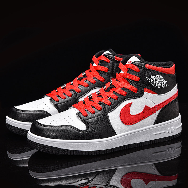 ajone高帮板鞋潮鞋男鞋情侣鞋女鞋经典休闲鞋网红百搭男鞋学生鞋b