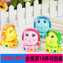 Music headset Octopus cartoon new creative puzzle hot selling walking clockwork small toy 9 9 toys