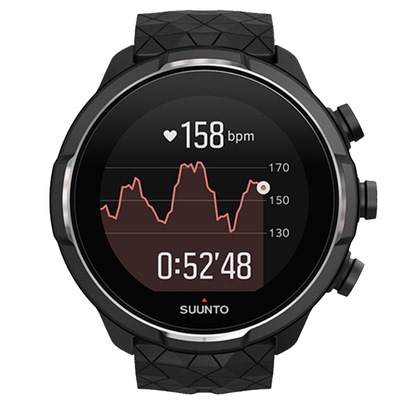 颂拓SUUNTO9松拓Baro旗舰钛合金光电心率运动跑步智能户外手表gps