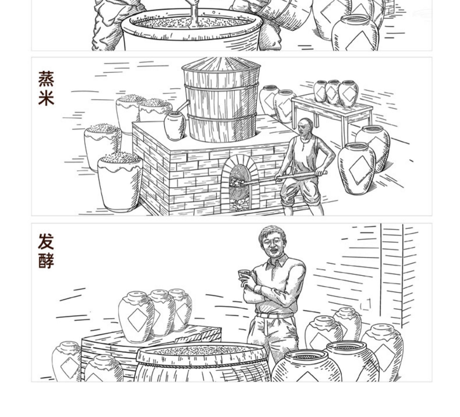 米圣糯米酒大别山特产甜米酒发酵农家自酿米酒米露苏州低度养生酒_爱